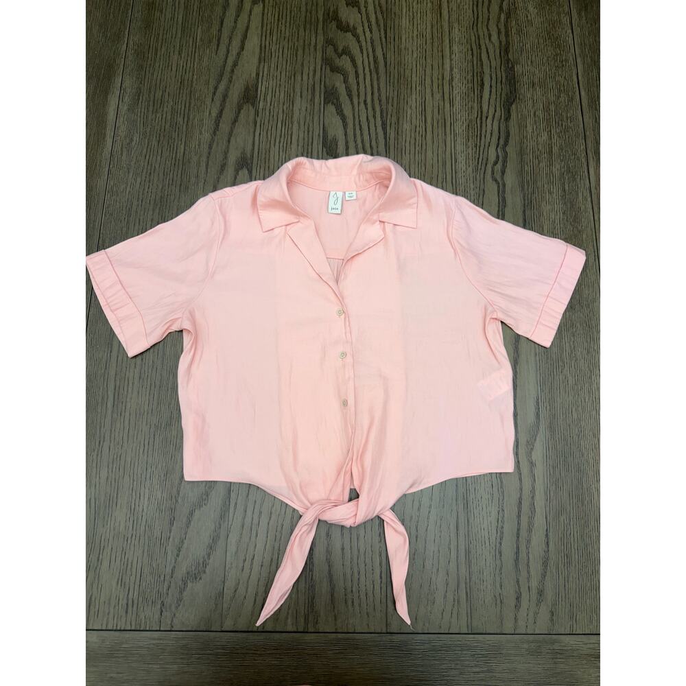 Joie Tie Front Button Top Size Small